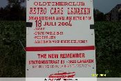 Retro Cars Lanaken, treffen te Rekem, 18 juli 2004