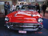 Chevrolet 1957 van Georges wordt filmster