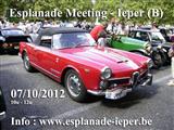 Esplanade Ypres treffen oldtimers & exclusive cars