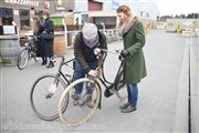 Dauwfietstocht voor oldtimerfietsen