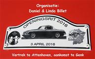 Openingsrit MG Club Limburg vertrek Attenhoven