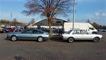 Oldtimerbeurs Nekkerhal Mechelen: parking buiten