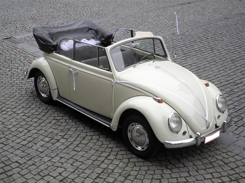Oldtimer te huur: Volkswagen Kever cabrio