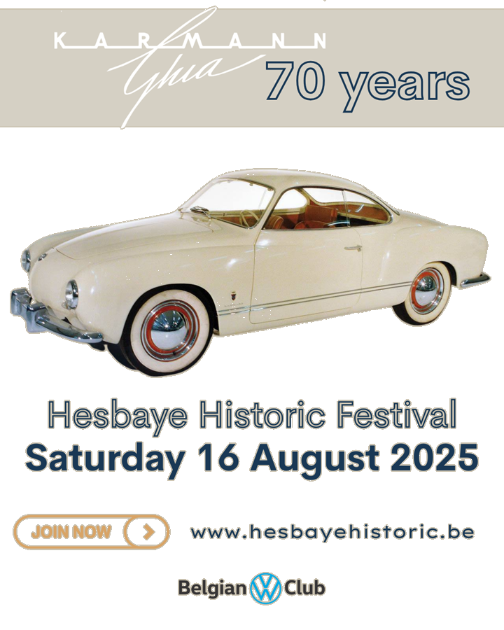 70 jaar Karmann Ghia