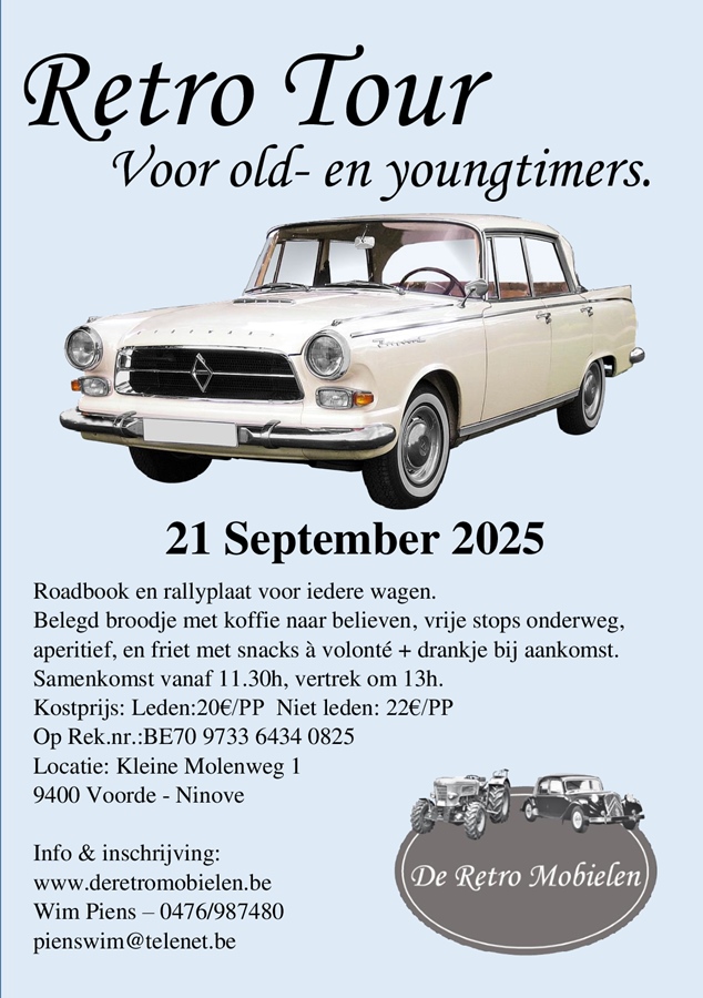 Retro Tour - De Retro Mobielen