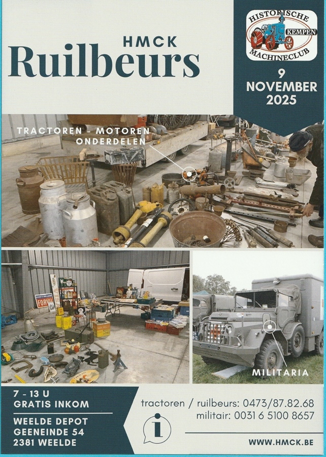 Ruilbeurs onderdelen en militaria