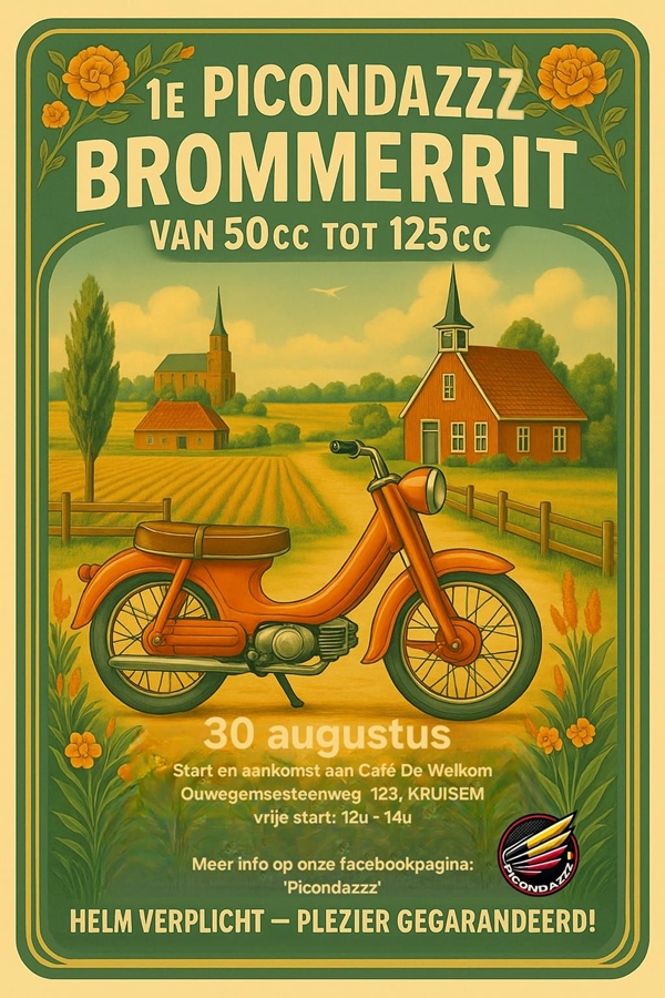 1ste Brommerrit Picondazzz Ouwegem