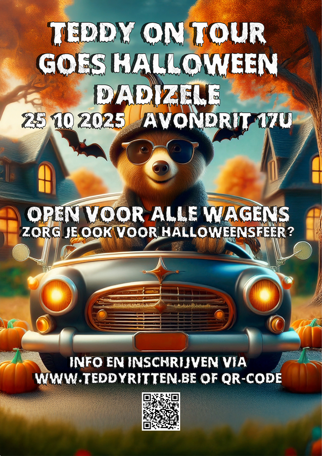 Teddy Halloween avondrit