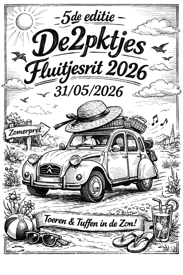 De 2pk'tjes Fluitjesrit - 5de Editie