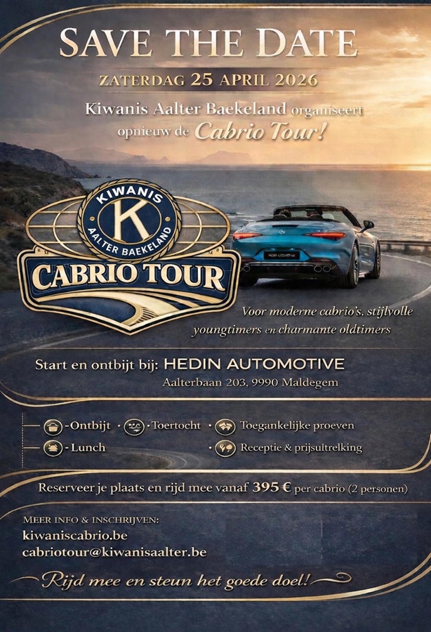 Kiwanis Cabrio Tour