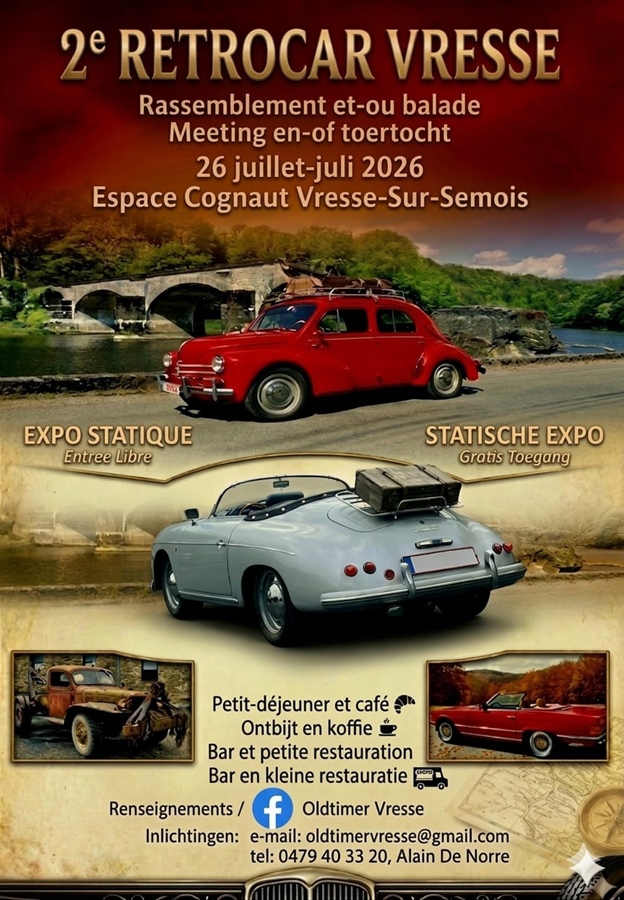 2de Retrocar Vresse