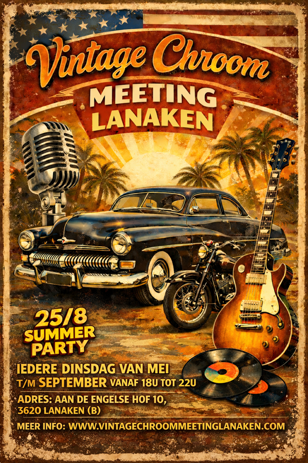 Vintage Chroom Meeting Lanaken