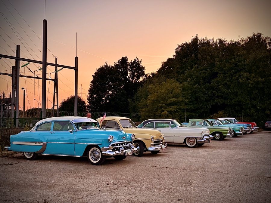 Mid-Century Summer Evening Cruise