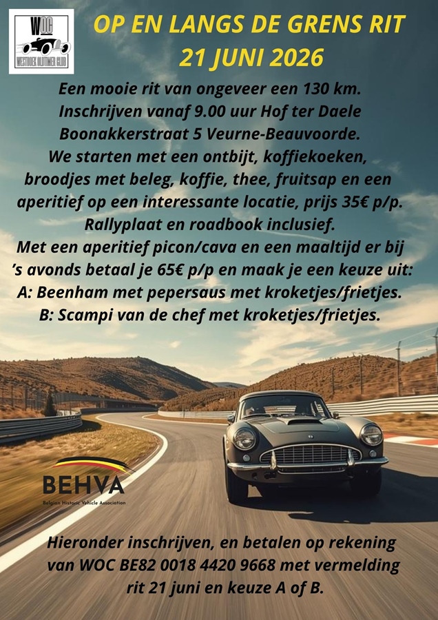 Op En Langs De Grens Rit