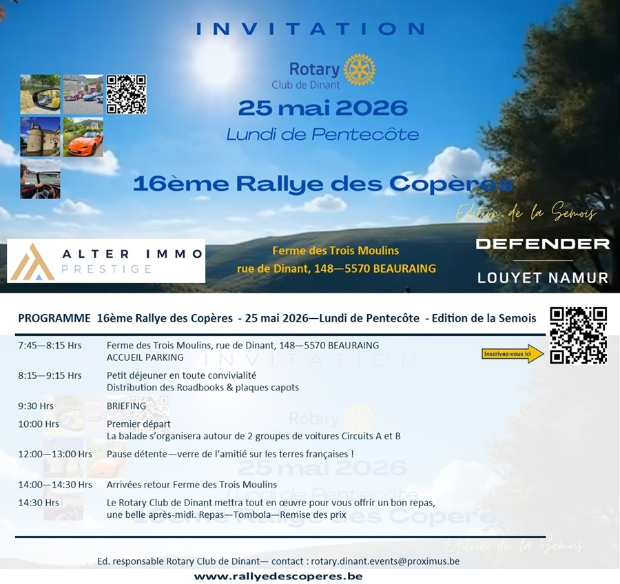 16ème Rallye des Copères