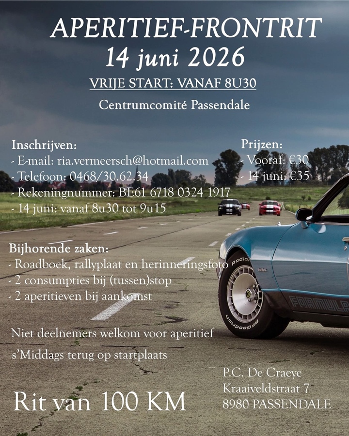 Aperitieffrontrit Passendale