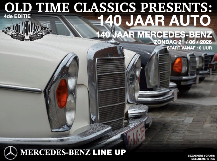 4de Old Time Classics - 140 Jaar Mercedes-Benz