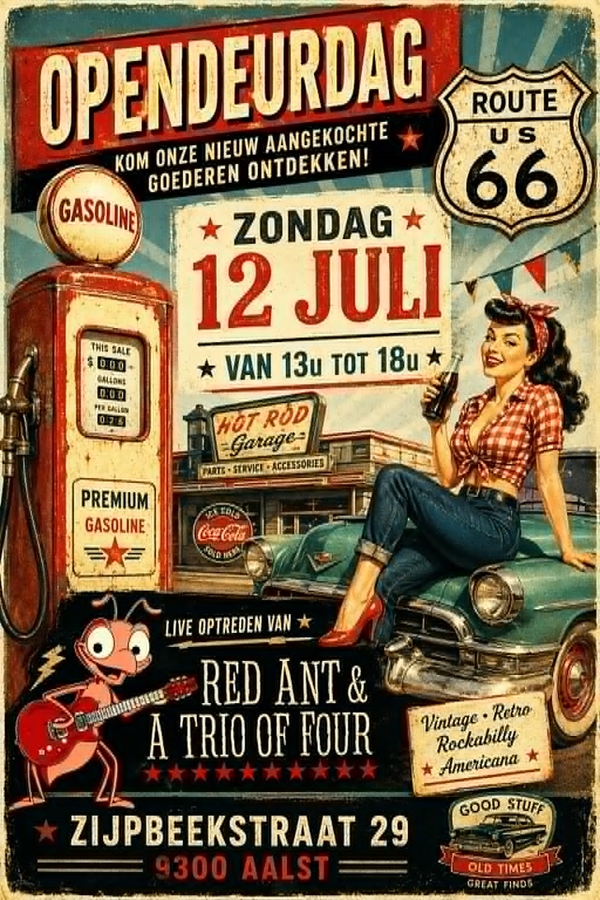 Straight from the states - Real American Vintage open house