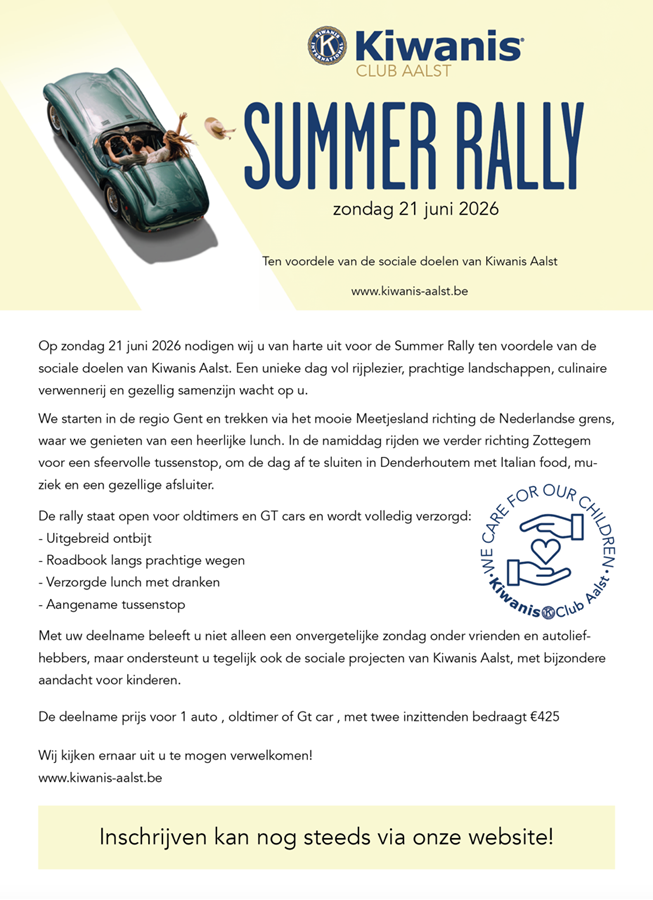 Kiwanis Aalst Summer Rally