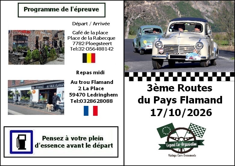 3ème Routes du pays Flamand