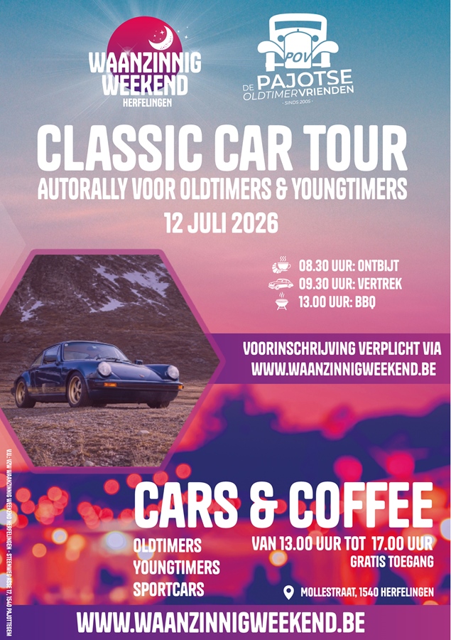 Cars en Coffee Waanzinnig weekend