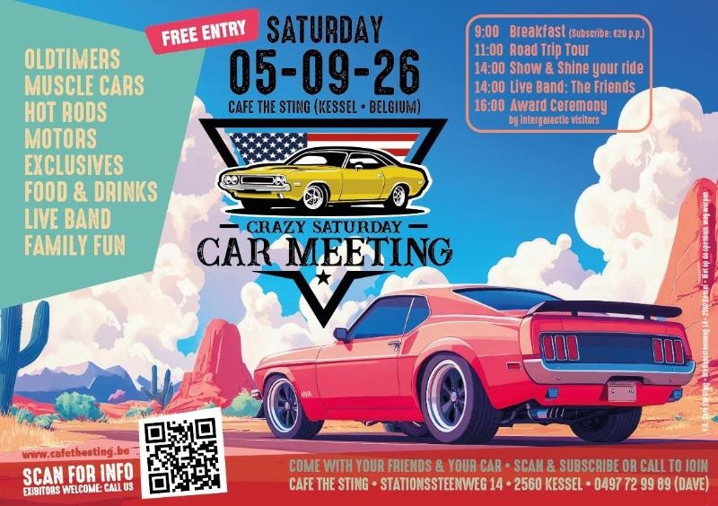 Crazy Saturday Car Meeting