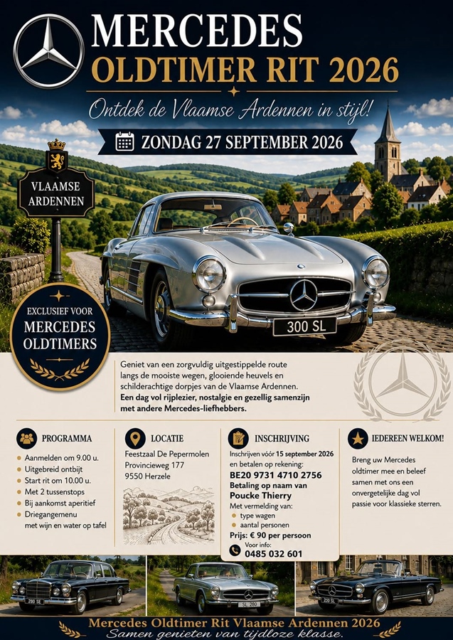 Mercedes Oldtimer Rit