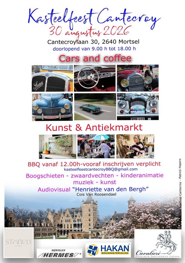 Cantecroy kasteelfeest “Cars en Coffee”