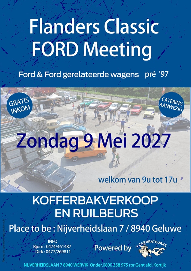 Flanders Classic Ford Meeting