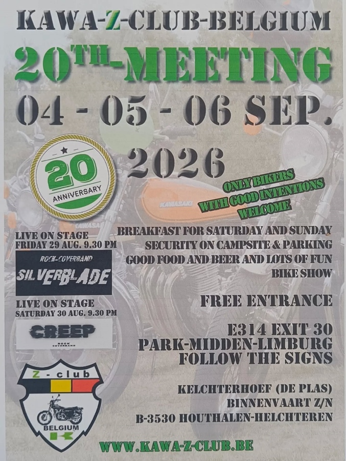 Kawasaki oldtimer Z meeting