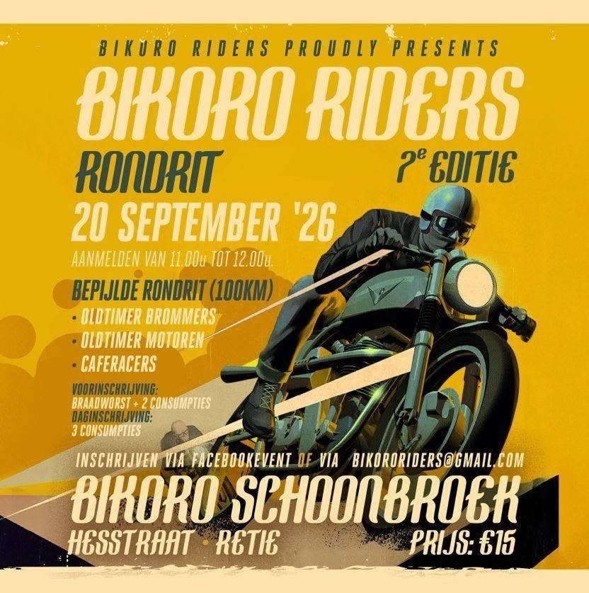 7de Bikoro Riders Rondrit