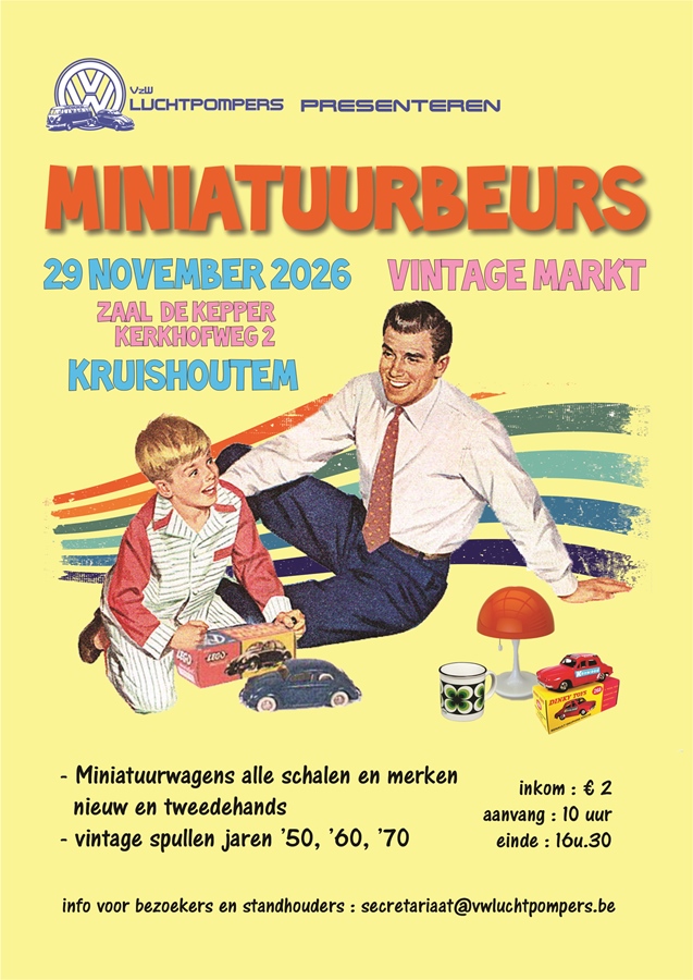 Miniatuur- en Vintagebeurs