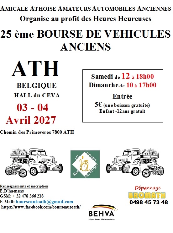 25ème Bourse de Véhicules Anciens