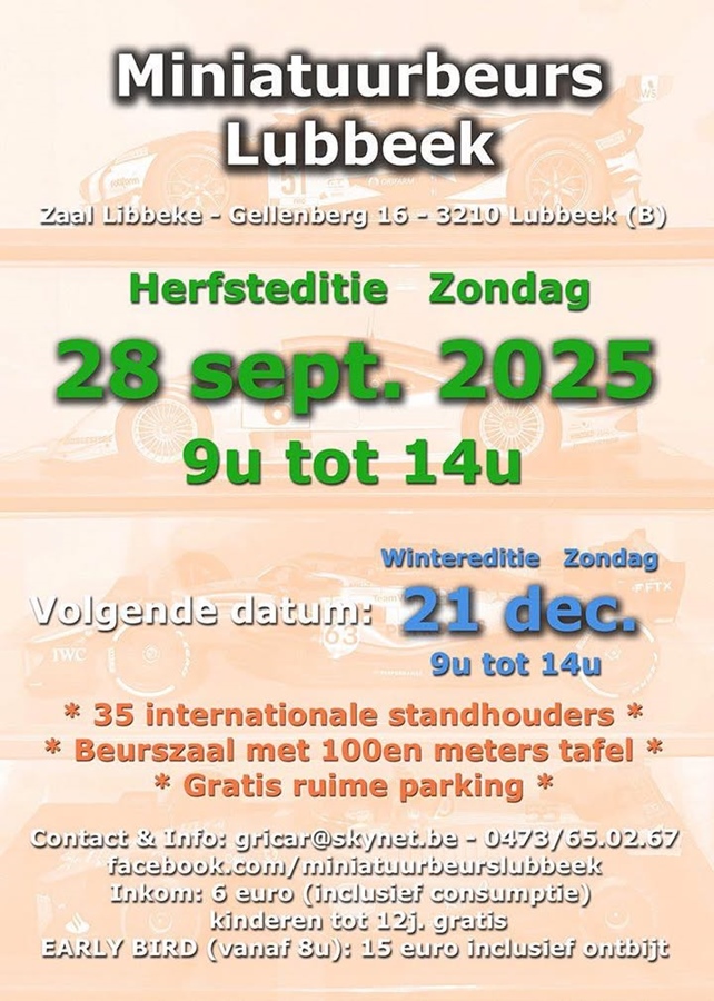 Miniatuurbeurs Lubbeek