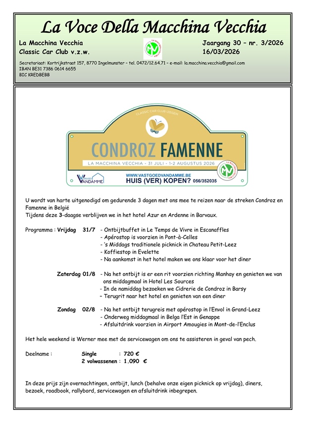 3-daagse Condroz-Famenne