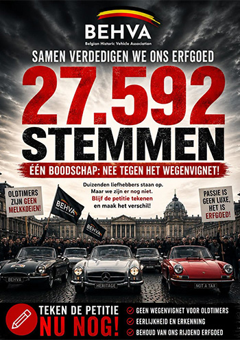 BEHVA petitie wegenvignet
