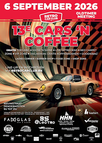 13de Cars 'n Coffee Retro Car Club - Denderhoutem