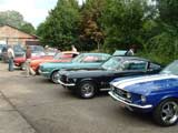 Jubileummeeting van de Belgische mustang & Cougar club