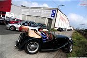 A la porte du garage - Renault 4 CV - Euro Classic Touring Club -  7 september 2014