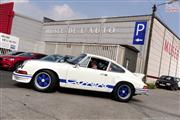 A la porte du garage - Renault 4 CV - Euro Classic Touring Club -  7 september 2014