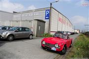 A la porte du garage - Renault 4 CV - Euro Classic Touring Club