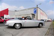 A la porte du garage - Renault 4 CV - Euro Classic Touring Club -  7 september 2014