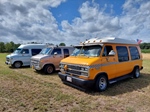 de Vlaamse Oldtimer Vrienden op weekend bij Cheese 'n Cars -  30 juli 2023