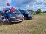 de Vlaamse Oldtimer Vrienden op weekend bij Cheese 'n Cars -  30 juli 2023