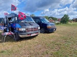 de Vlaamse Oldtimer Vrienden op weekend bij Cheese 'n Cars