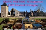 Static Meeting STOF - Kasteel van Ordingen (Sint-Truiden) -  15 augustus 2025