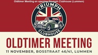 Oldtimer Meeting en opening Triumph Clubhouse (Lummen) -  11 november 2025