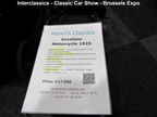 InterClassics - Classic Car Show - Brussels Expo -  16 november 2025