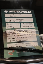 InterClassics Brussels -  14 november 2025