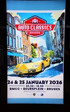 Auto Classics Brugge -  25 januari 2026